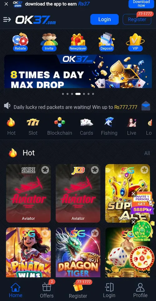 ok37 game win